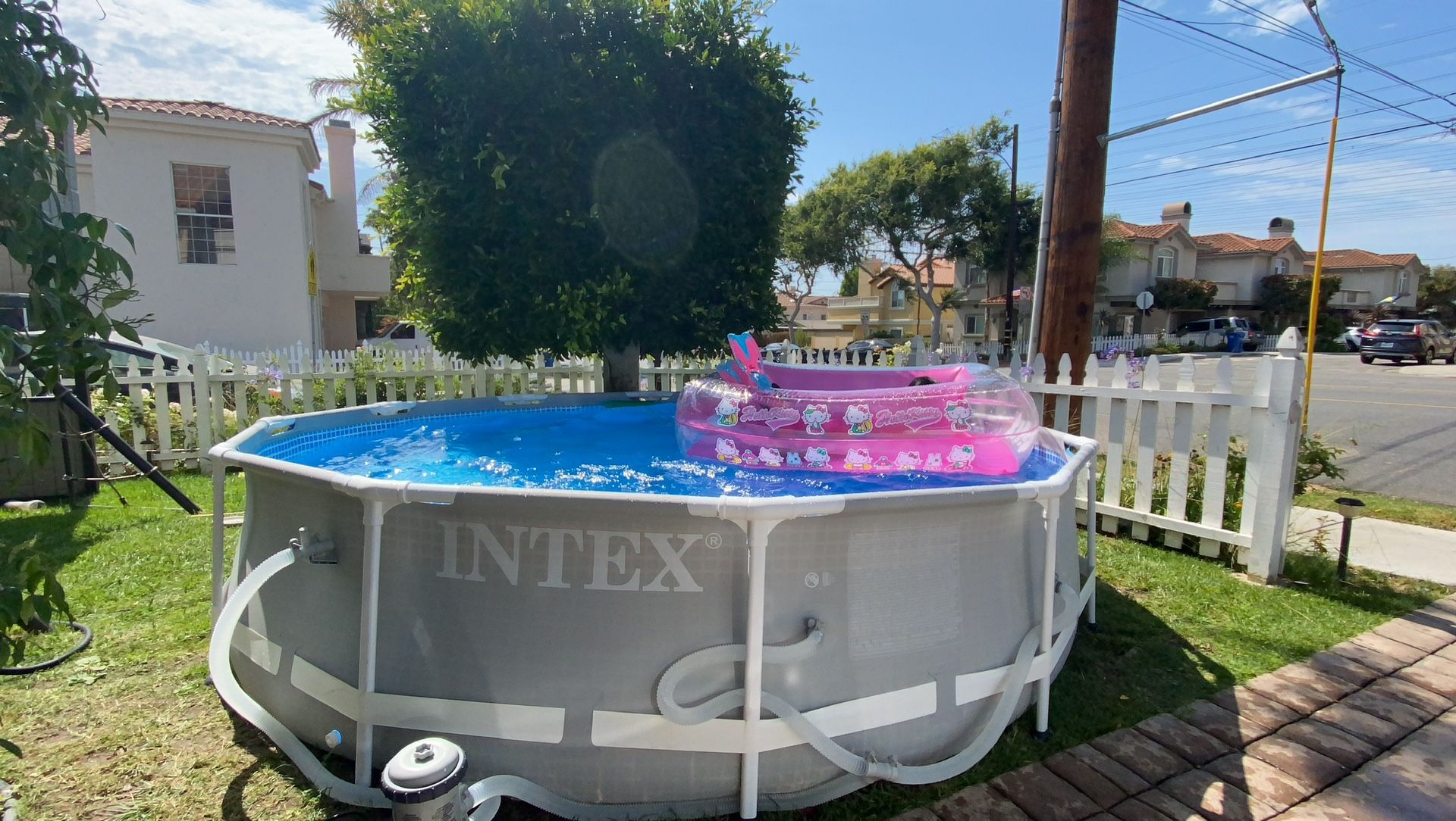 Intex 12ft 30inch Steel Frame Pool With Filter Pump