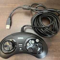 Retro-Bit Sega Genesis 8 Button Arcade Pad with USB game controller