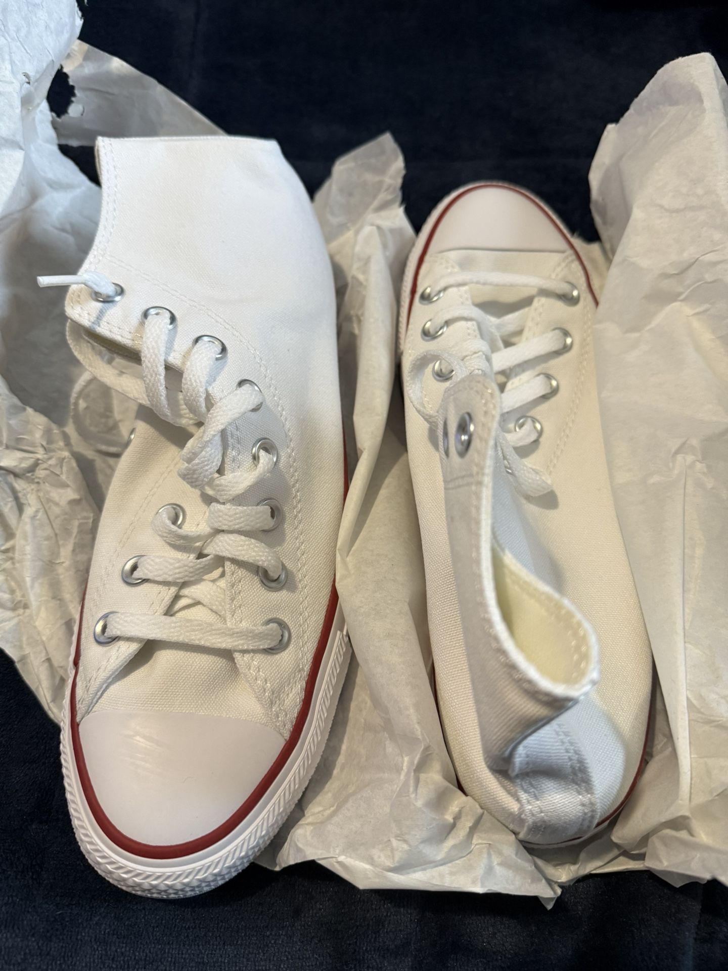 White Converse