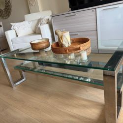 Glass Coffee Table 