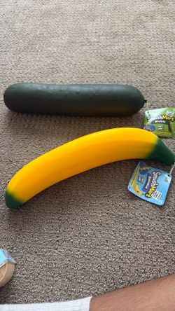 Banana and pickle squishy
