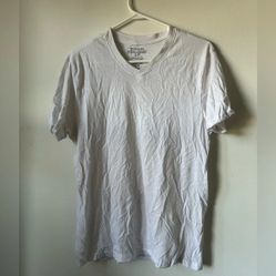 Bluenotes Men’s White V  Neck T Shirt

