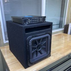 10” Kicker L7R With 1000 Watts Amp