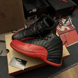 Jordan 12 Flu Game Sz 9 2016