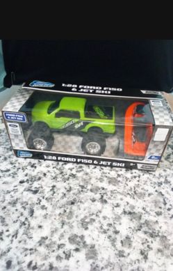 Remote control Ford truck & jet ski