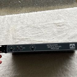 The item in the image is a Palmer PDI-03 Speaker Simulator and Loadbox