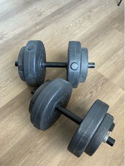 40 Pound Dumbell Weight Set