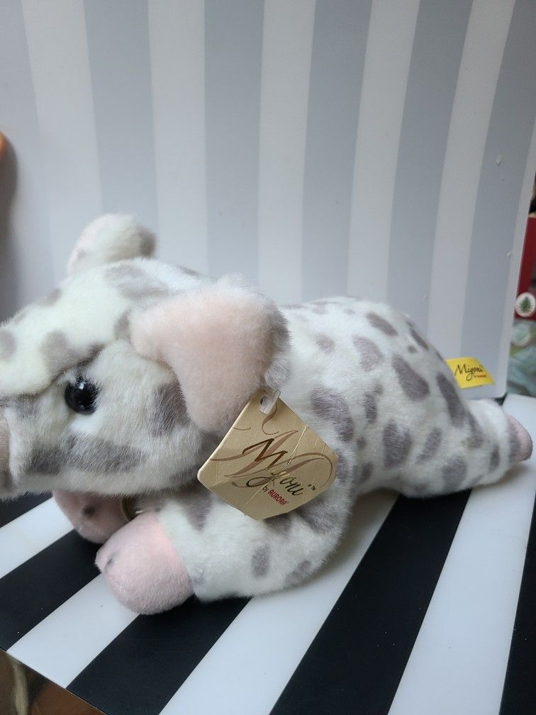 plush Spotted Piglet Aurora Miyoni pig stuffed