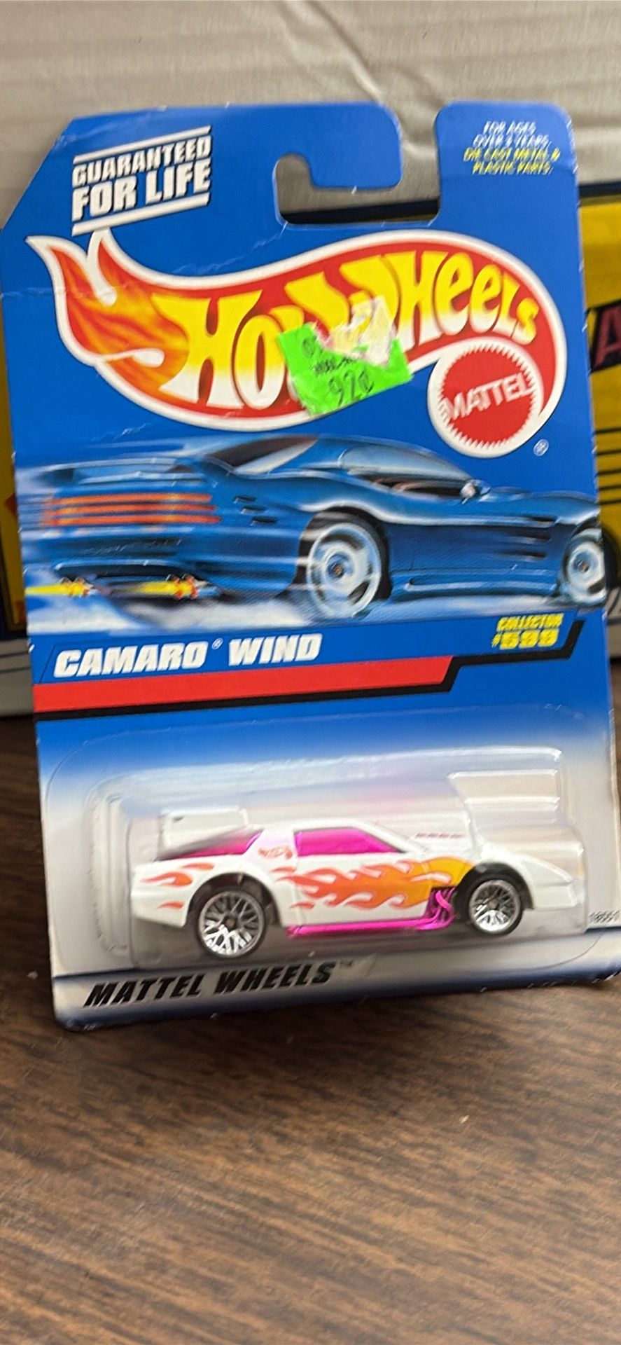 Hot Wheels Vintage 1997 Camaro Wind Chevrolet Chevy Sports Car 1:64