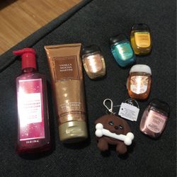 8 Peices Of Bath And Body 
