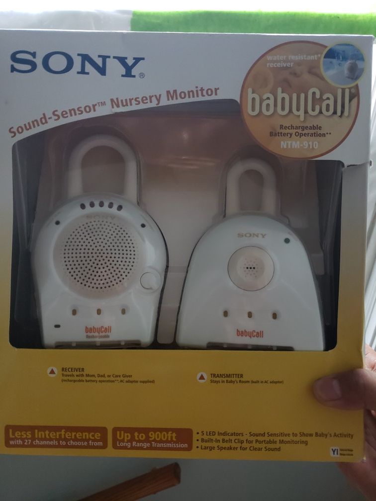 Brand New, Sony Baby Call NTM-910 MHZ Baby Call Nursery. $70