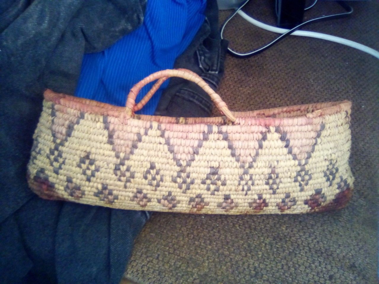 Native American Indian Vintage Basket