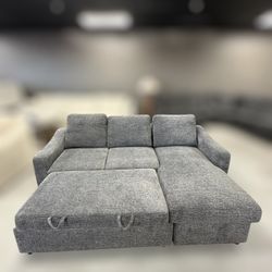Coddle Aria Fabric Sleeper Sectional – Open Box