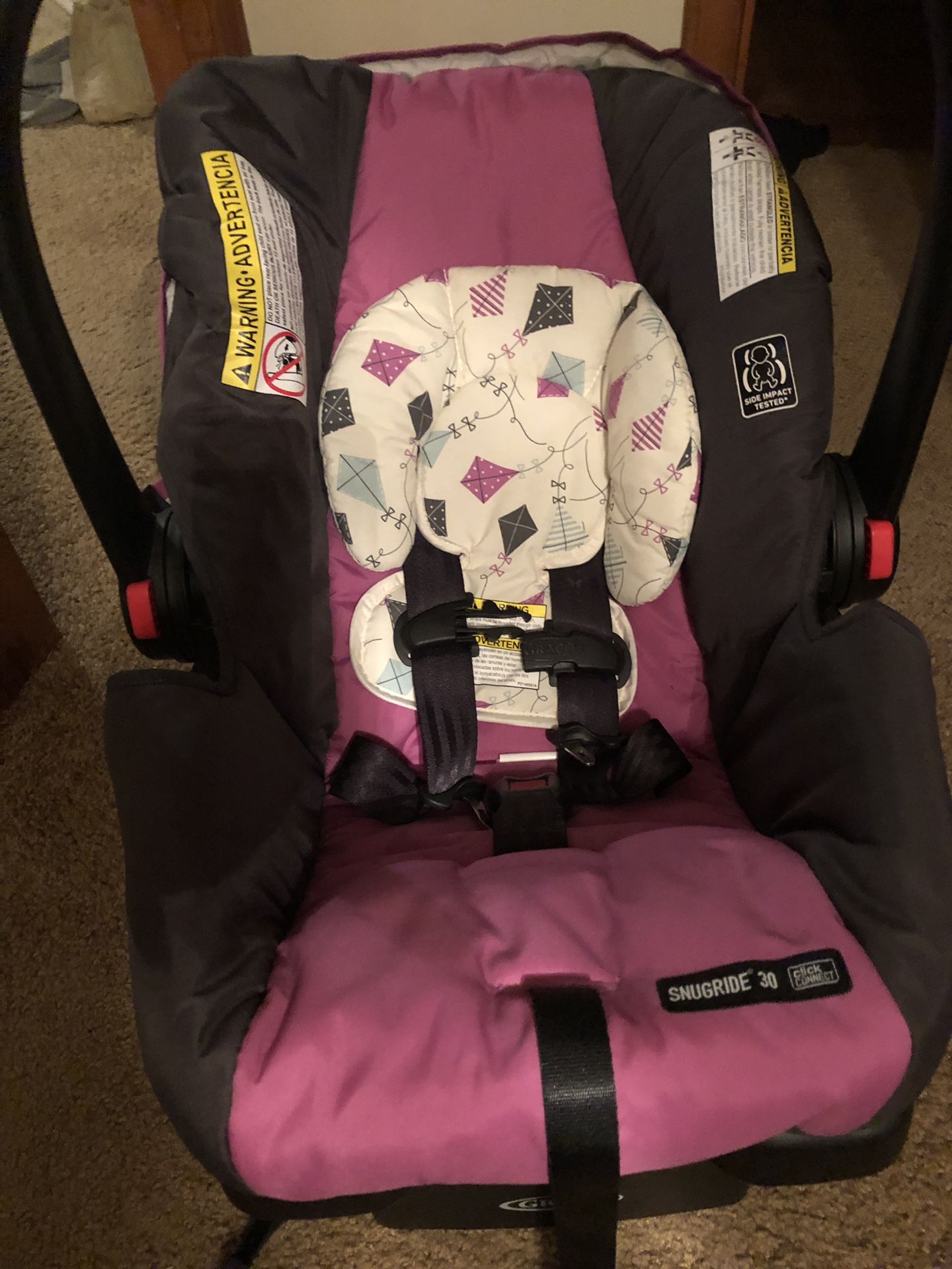 Girls car seat