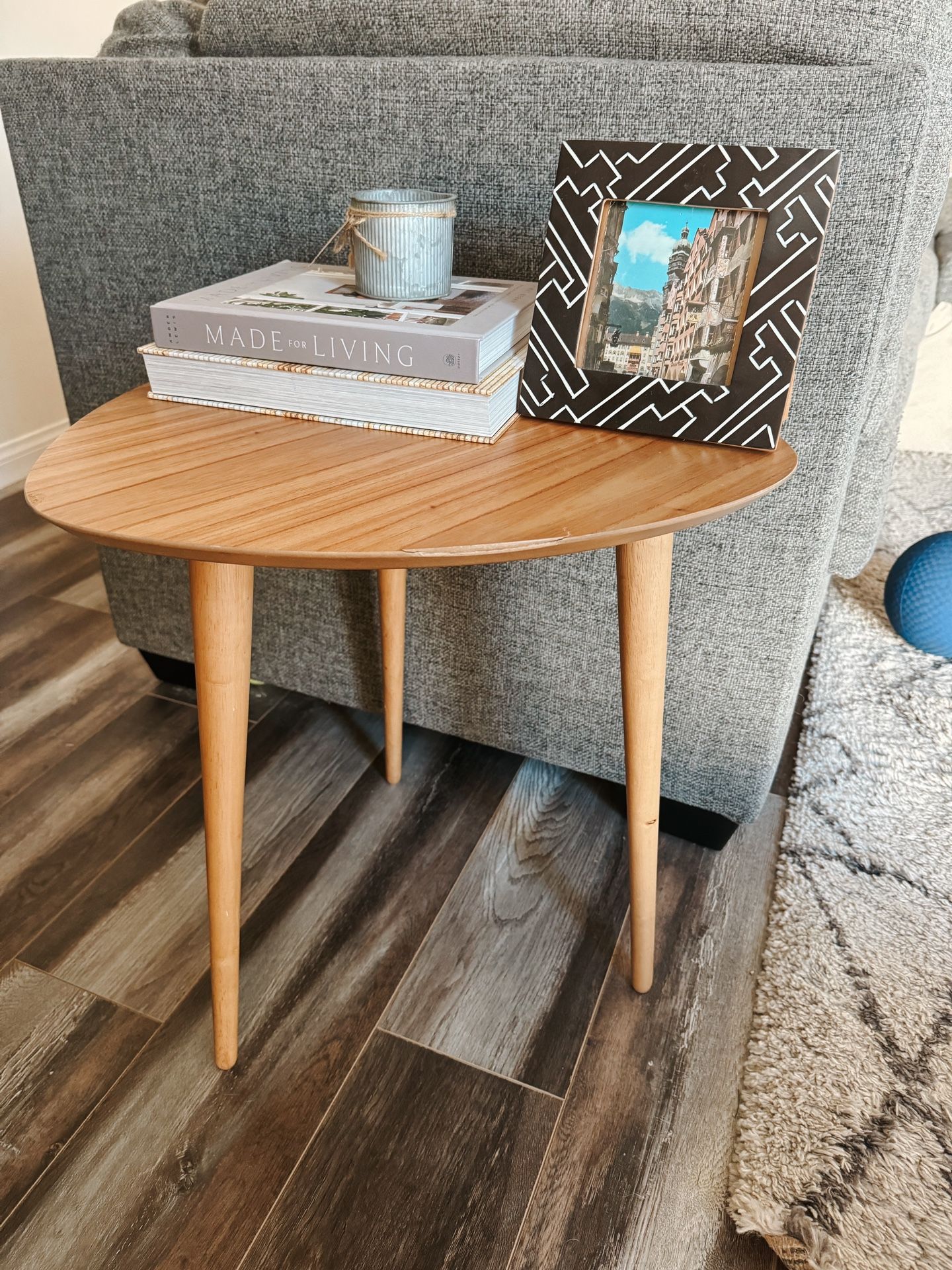 Light Wooden Side Table