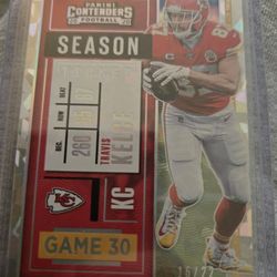 Travis Kelce 2020 Panini Cracked Ice Prizm 16/22