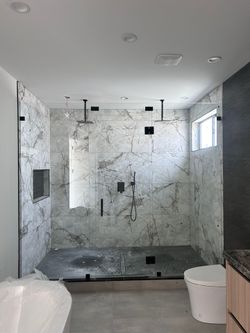 Glass Shower In All The Measures
