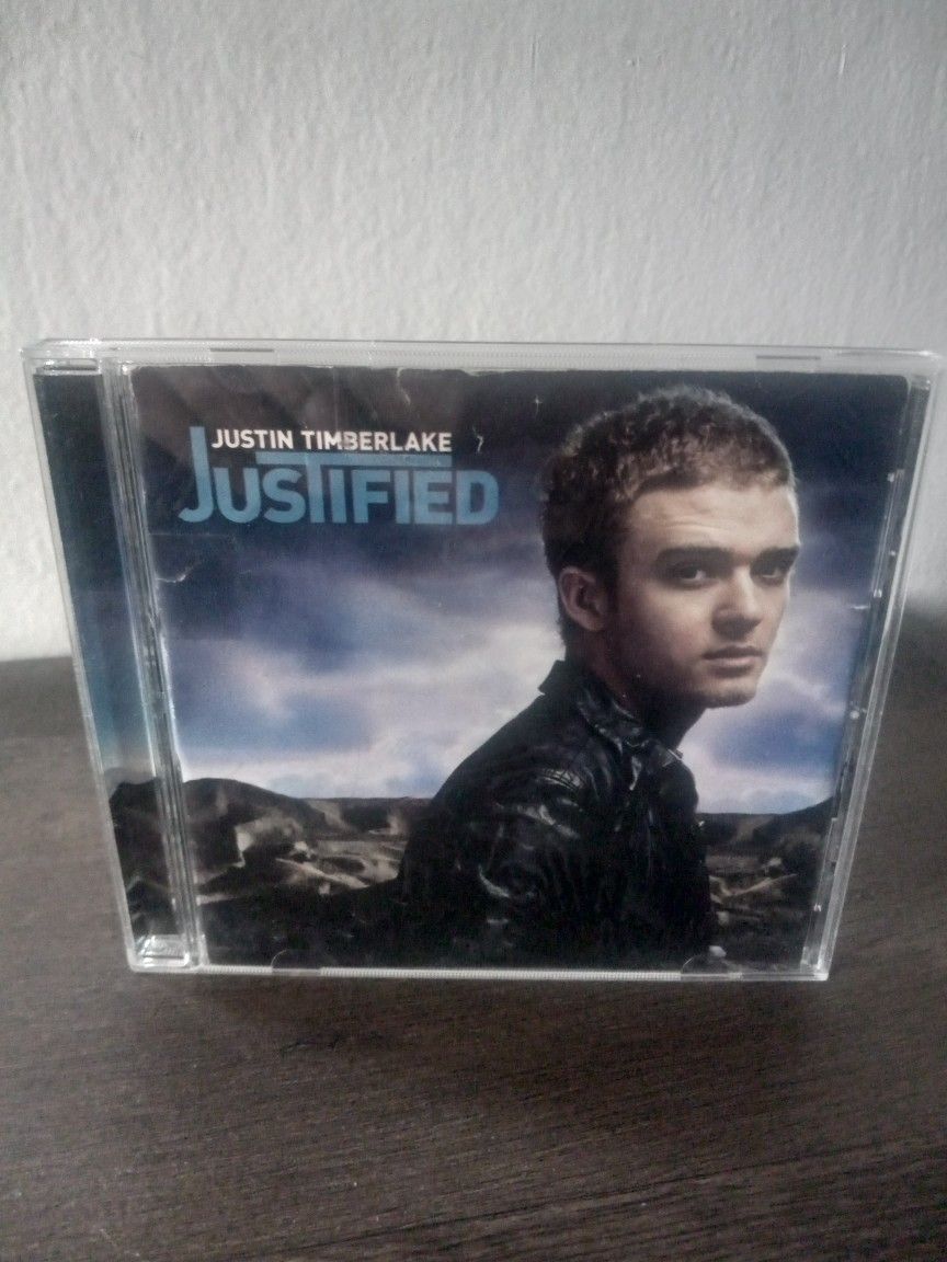 2002 Justin Timberlake Justified Cd