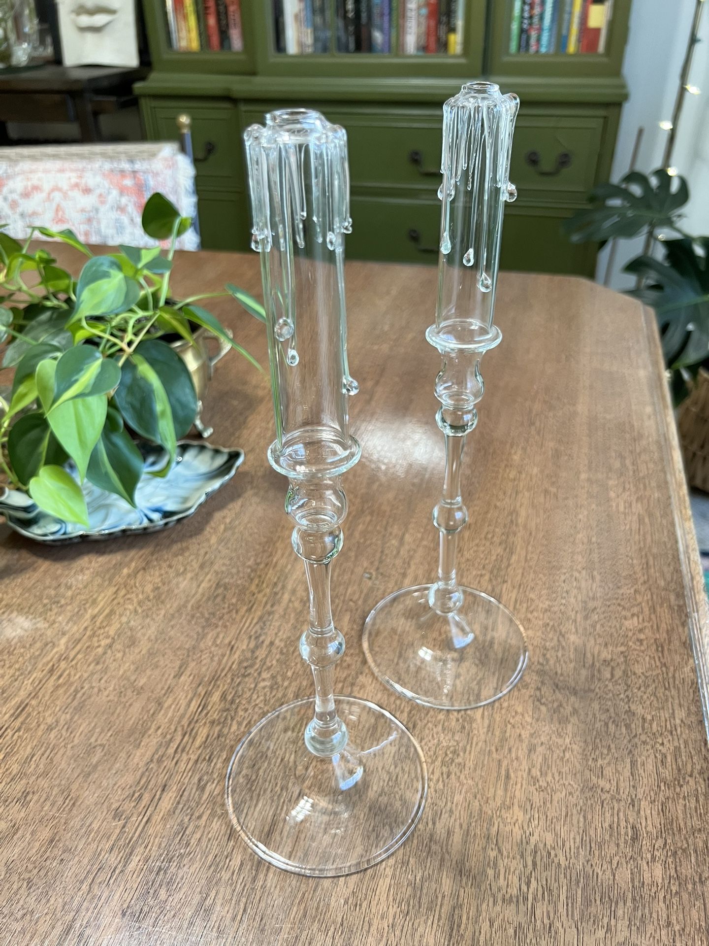 Vintage Oil Burning Drip Candle Sticks