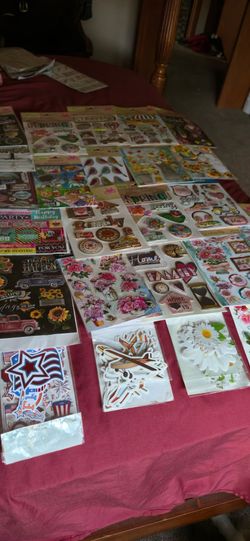 Scrapbook stickers