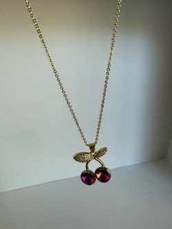 Cherry necklace