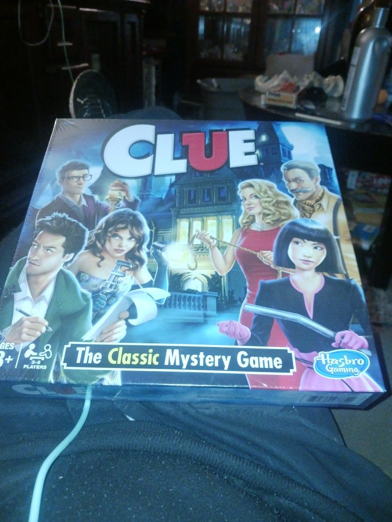 Clue Board Game Never Opened