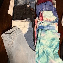 Girls Size 10/12 Pants/Leggings/Skirts/Shorts