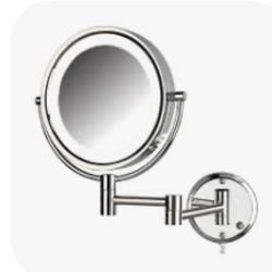 Mountable magnifying mirror