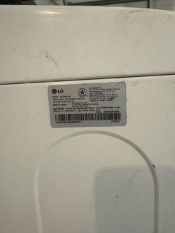 LG Washer & Gas Dryer Set