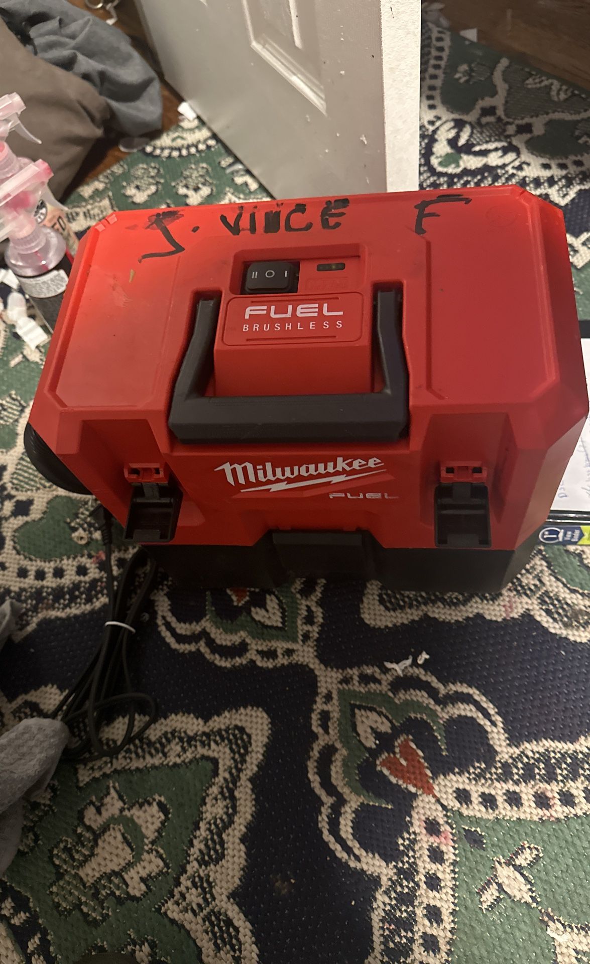 Milwaukee 0960-20x2BSK M12 FUEL 12V 1.6 Gallon Wet/Dry Vacuum w/ Brush, Xl Battery And Charger:.