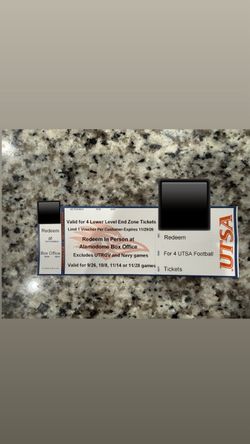 UTSA football tickets