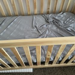 Crib And Mattress  