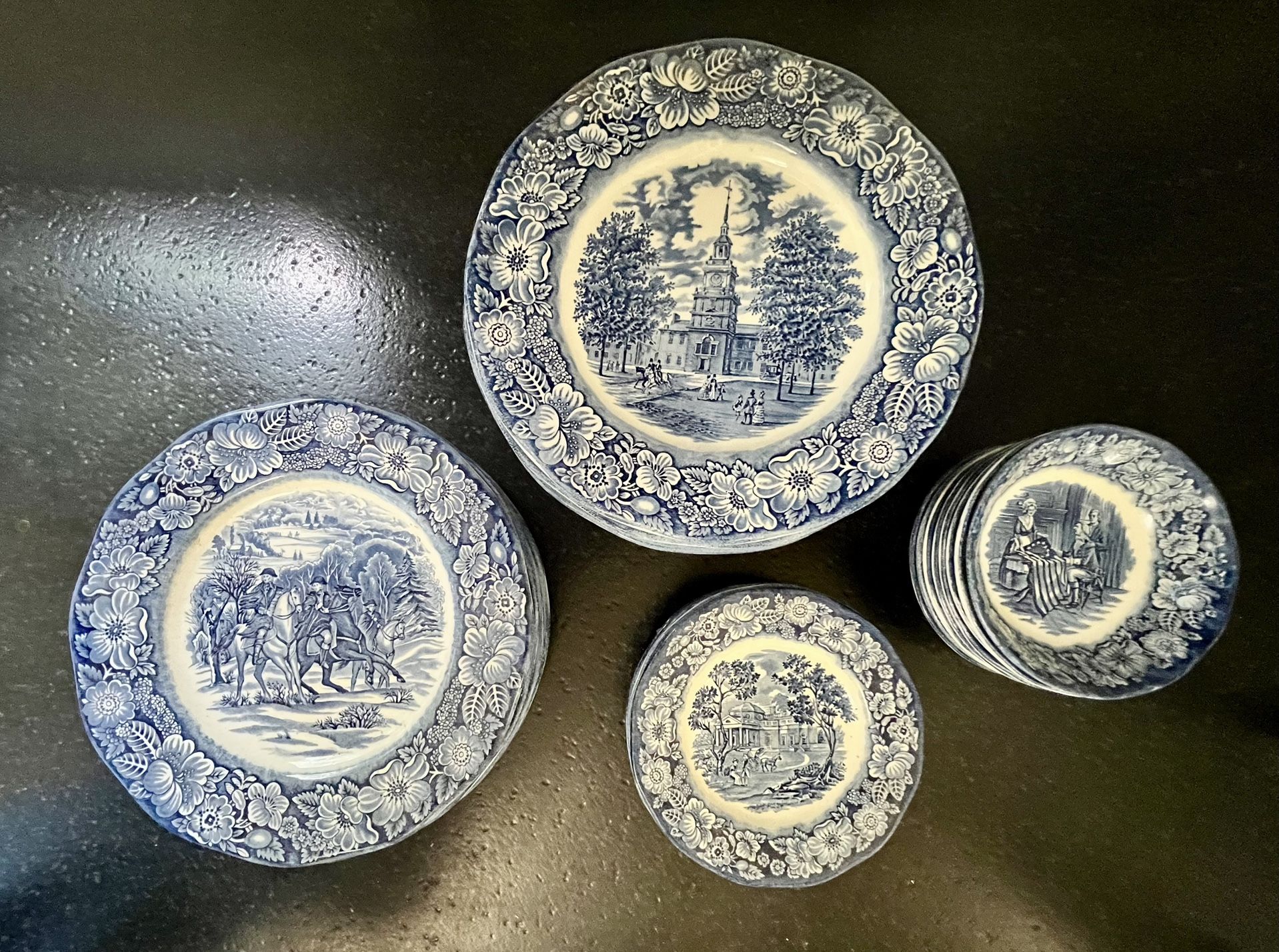 Liberty Blue Antique China Dinnerware