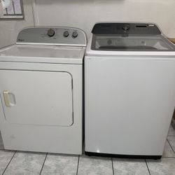 Washer And Dryer. Samsung And Whirlpool