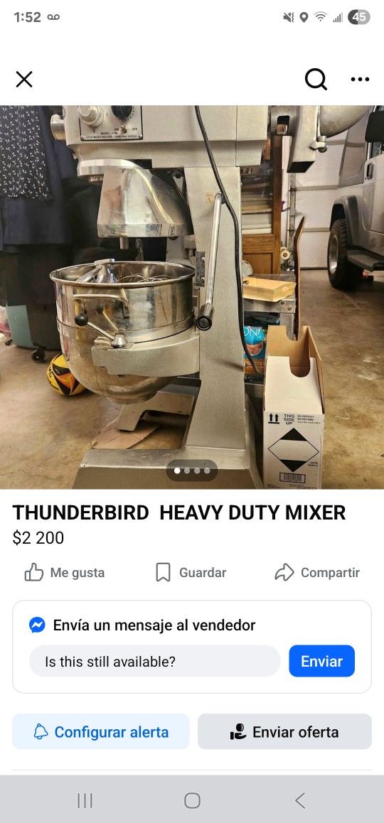 Bakery Mixer