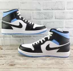 Nike Air Jordan 1 Mid White Black University Blue Wmns 10 8 8 5 For Sale In City Of Industry Ca Offerup Nike Air Jordan 1 Mid White Black University Blue Wmns 10 8 8 5 For Sale In City Of Industry Ca Offerup