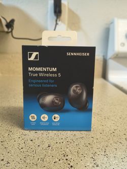 Sennheiser - MOMENTUM True Wireless 5 Noise Canceling Bluetooth In-Ear Earbuds