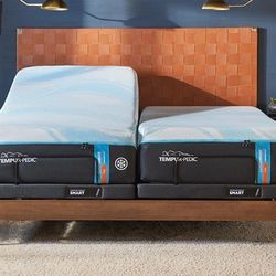 BRAND NEW MATTRESS TEMPUR PEDIC LUXEBREEZE FIRM SPLIT KING 