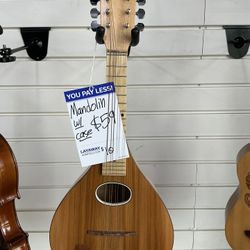 Mandolin With Case