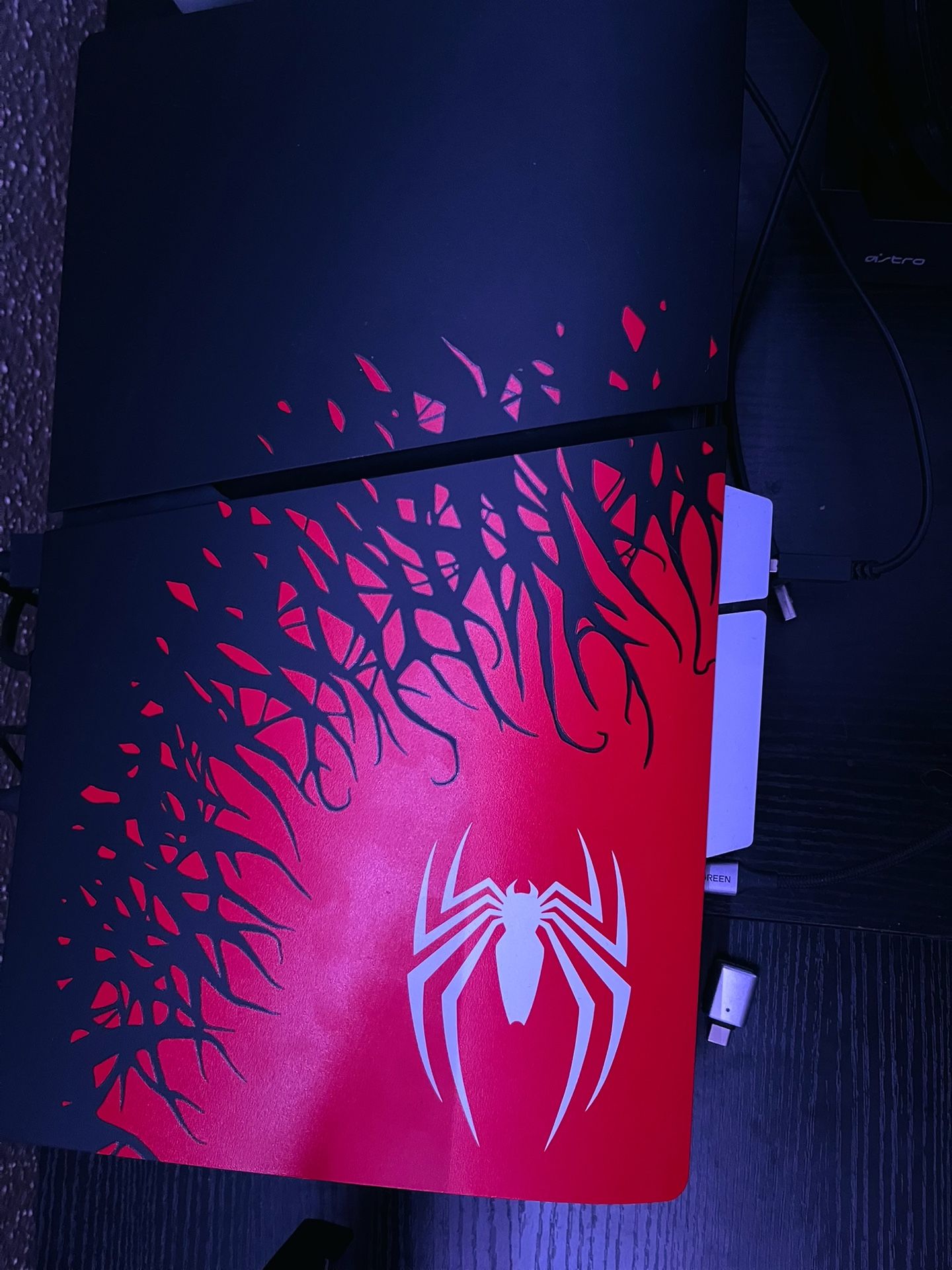 Marvel’s Spider-Man 2 Custom PS5 Slim Physical Edition Plates