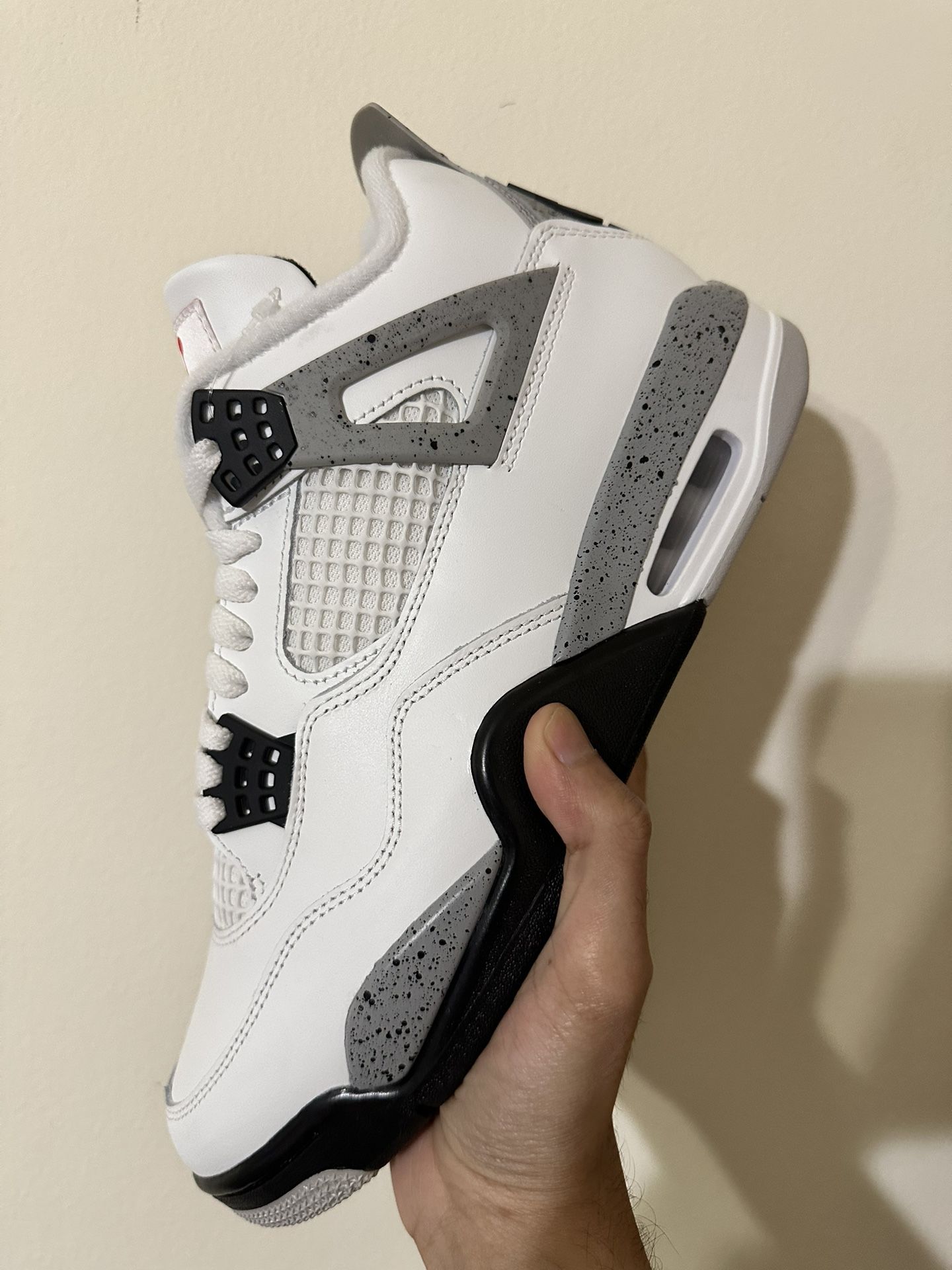 Jordan 4 White Cement (2025) Size 9 M display picture 1