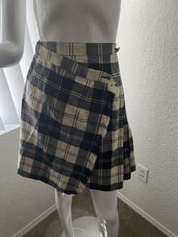 Pleated Skirt Pure Virgin Wool