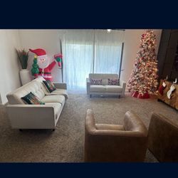 Couch and loveseat