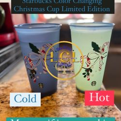 Christmas limited edition Color Changing Cups 