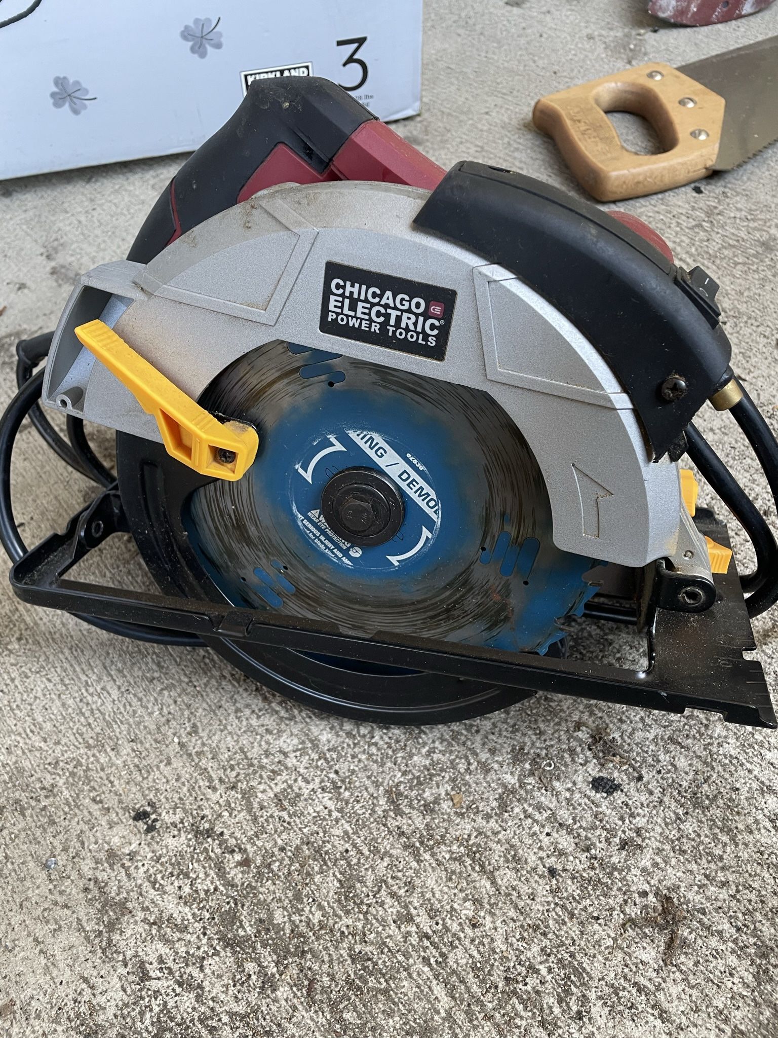 Power Tool Circular Saw Skillsaw