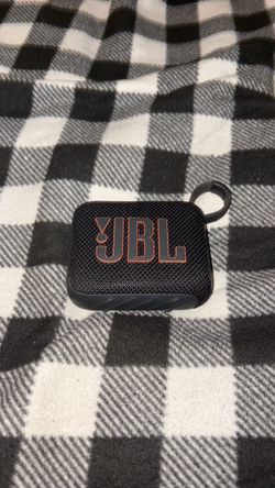 JBL Go 4 Black Portable Bluetooth Speaker