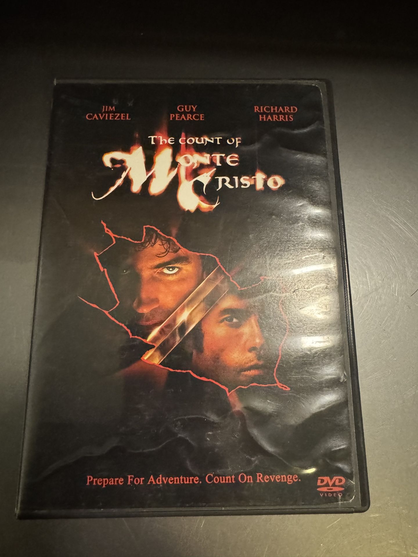 DVD MOVIE (COUNT of MONTE CRISTO