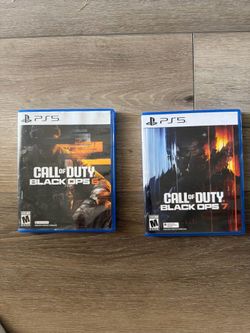 Call of duty black ops 6 and 7 ps5