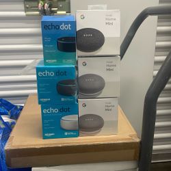 New Amazon Echo and Google Home Mini
