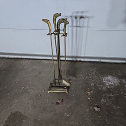 Horse Fire Place Tools